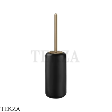 Gessi Goccia Ершик напольный, черная керамика 38044-726, Warm Bronze Br. PVD