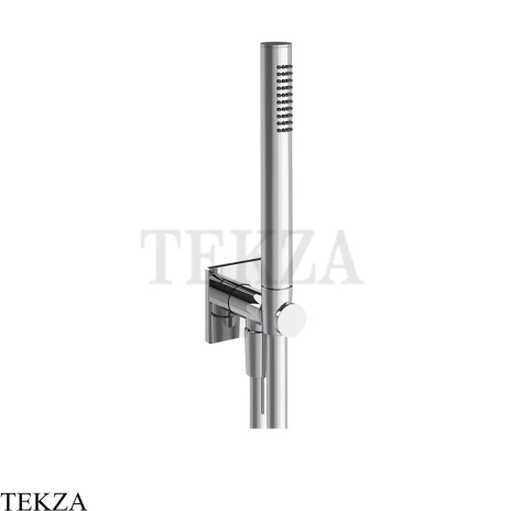 Gessi Incastri Душевой комплект, стержневая лейка 73523-031, хром глянец