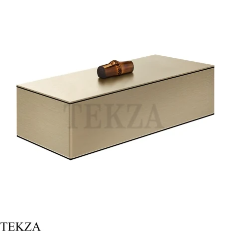 Gessi Jacqueline Ёмкость-шкатулка для хранения 77561-149, нерж. сталь Brush / никель Brushed