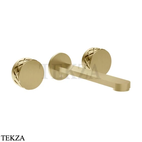 Gessi Pelle Tresse Смеситель для раковины, внешняя часть 78090-727, Brass Br. PVD