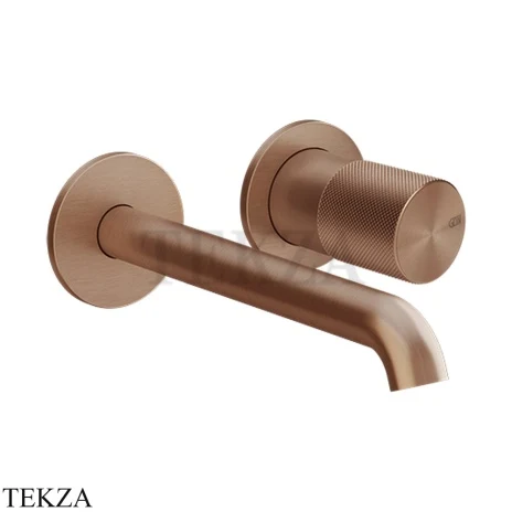 Gessi Habito DIAMANTATO Смеситель для раковины, внешняя часть 70688-708, Copper Brushed PVD