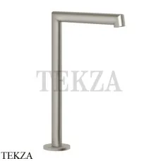 Gessi Ingranaggio-Anello Излив для раковины на столешницу, высокий 63323-149, Finox Brushed Nickel