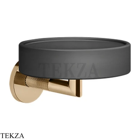 Gessi ANELLO Мыльница настенная композит черный 63702-735, Warm Bronze PVD