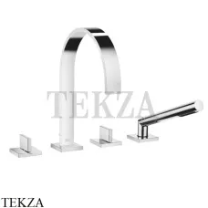 Dornbracht MEM Смеситель на борт ванны с гарнитуром 27532782-00, хром глянец