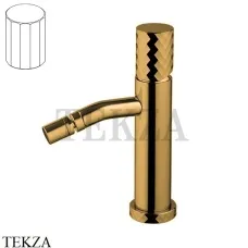 FIMA Carlo Frattini Spillo TECH V Смеситель для биде, с донным клапаном F3032TXSVOS, Brushed gold