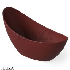 Dea Design Elegant Ванна отдельностоящая овальная 186x78 Solid Surface DD8621 1860 17, Red Wine №17