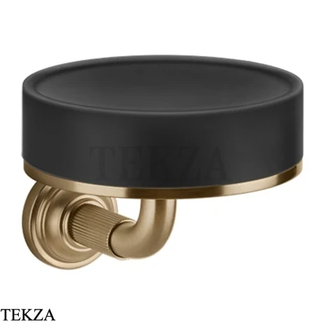 Gessi VENTI20 Мыльница настенная черная 65402-726, Warm Steel Br. PVD