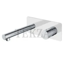Boheme Stick Смеситель для раковины из стены, комплект Stick 125-WCR White DIAMOND Chrome Boheme Stick Смеситель для раковины из стены, комплект Stick 125-WCR White DIAMOND Chrome
