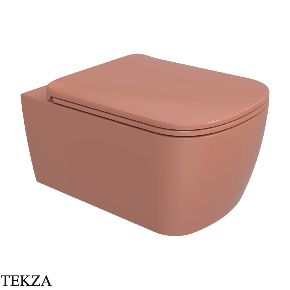 Flaminia Play унитаз подвесной чаша Gosilent слив торнадо PY118STC, терракотовый Terracotta глянец
