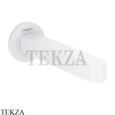 Hansgrohe FINORIS Излив для ванны настенный монтаж 76410700, белый матовый