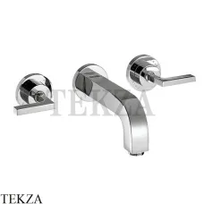 Axor Citterio Смеситель для раковины двухвентильный, внешняя часть 39315000, хром глянец