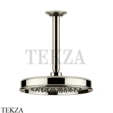 Gessi VENTI20 Верхний душ 200 с потолочным креплением 65152-720, Nickel PVD