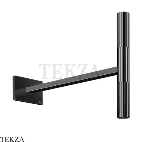 Gessi Incastri Верхний душ с держателем из стены 75148-706, black хром глянец