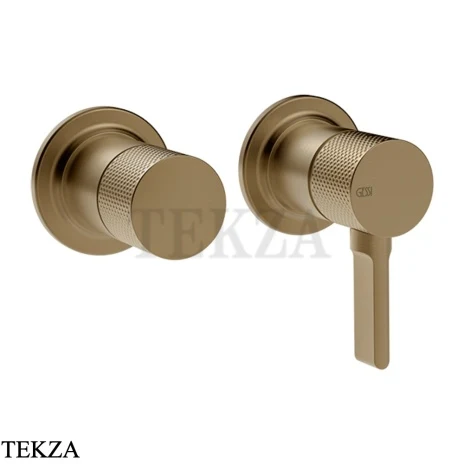 Gessi INCISO SHOWER Смеситель для душа, 1 поток, внешняя часть 58077-791, Deep Bronze Br. PVD