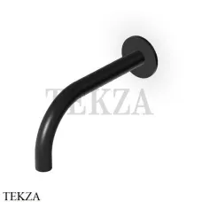 Zucchetti Helm Излив для ванны настенный 17.5 см Z92244.XP81, brushed total black