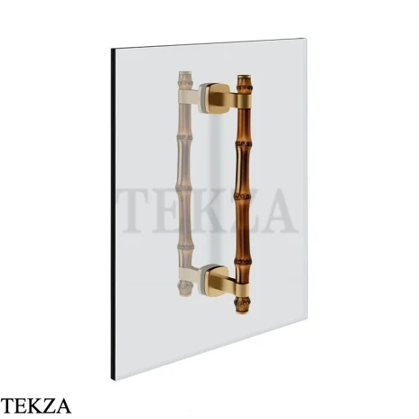 Gessi Jacqueline Полотенцедержатель для крепления на стекло, 20 см 77631-726, бронза Brushed