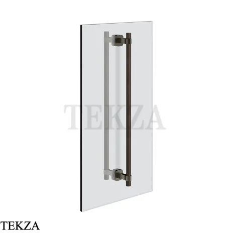 Gessi Jacqueline Полотенцедержатель для крепления на стекло, 60 см 77737-707, black хром Brush