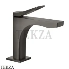 Gessi RILIEVO Смеситель для раковины, без донного клапана 59002-707, Black Metal Brushed