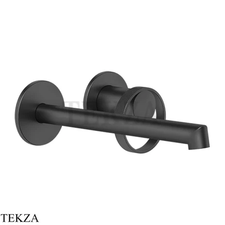 Gessi ANELLO Смеситель для раковины, с длинным изливом, внешняя часть 63383-299, Black XL