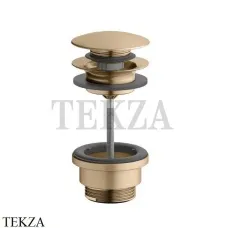 Keuco Донный клапан нажимной механизм Push-Open 59902030000, Бронза шлифованная