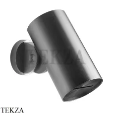 Gessi 316 SPOTWATER FLESSA Душевая головка настенного крепления, водопад 57207-707, Black Metal Brushed