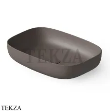 Dea Design Washbasins Раковина настольная 55х38 Solid Surface DD9094 550 6, Grey Brown №6