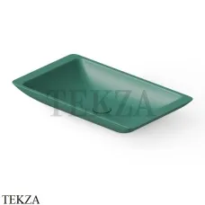 Dea Design Washbasins Раковина настольная 60х35 Solid Surface DD9002 600 10, Green №10