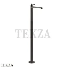 Gessi VENTI20 Смеситель для раковины напольный, внешняя часть 65095-707, Black Metal Brushed Gessi VENTI20 Смеситель для раковины напольный, внешняя часть 65095-707, Black Metal Brushed