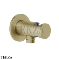 Gessi Ingranaggio-Anello Вывод воды с держателем 63461-727, Brushed Brass