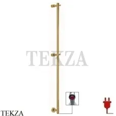 Margaroli Arcobaleno 516 Полотенцесушитель электрический, с крючками 516155BGB, золото Brushed