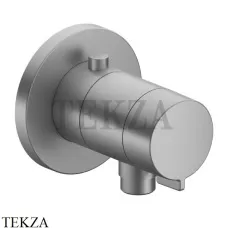 Keuco IXMO solo Термостат для душа с выводом, круг, внешняя часть 59554170001, алюминий