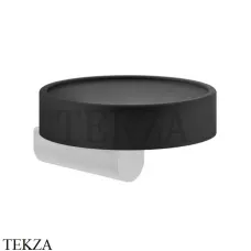 Gessi RILIEVO Мыльница настенная, композит черный 59502-279, белый матовый