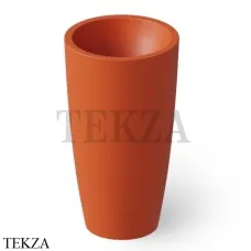 Dea Design Pedestal Basin Раковина напольная круглая Solid Surface DD2010 500 7, Orange №7
