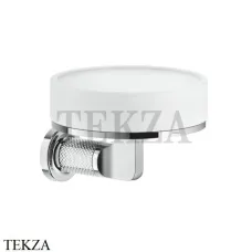 Gessi INCISO accessories Мыльница настенная, композит белый 58501-031, хром глянец