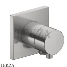 Keuco IXMO Comfort Вентиль запорный с выводом для шланга, квадрат 59541071102, нержавеющая сталь