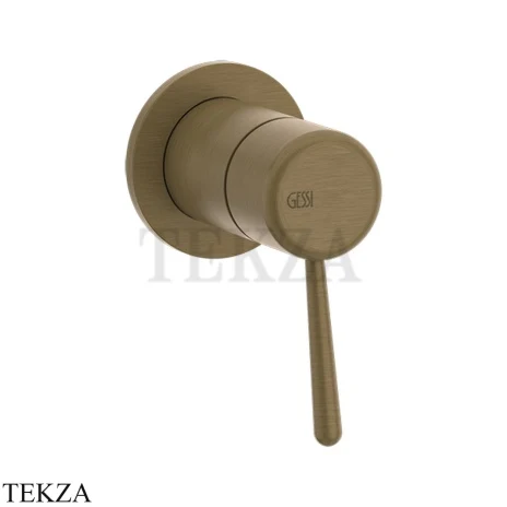 Gessi Goccia Смеситель для душа, внешняя часть 33019-713, Antique Brass