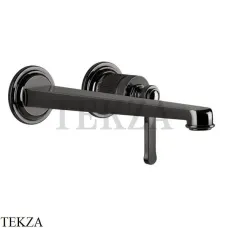 Gessi VENTI20 Смеситель для раковины длинный, внешняя часть 65088-706, Black Metal