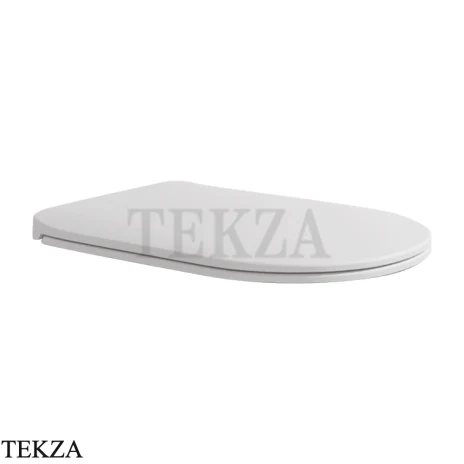 Flaminia Astra сиденье с крышкой SLIM с микролифтом 35,5×45,5×3,6 см, белый Latte матовый