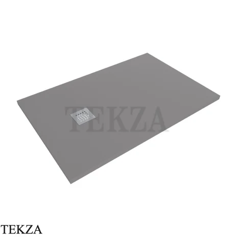 Flaminia CM3 поддон душевой керамический 80×120×3 см, серый Grigio матовый