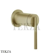 Gessi INGRANAGGIO Смеситель для душа-рычаг управления 63561-727, Brushed Brass
