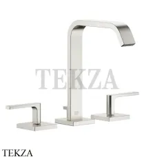 Dornbracht IMO Смеситель для раковины, с донным клапаном 20713671-06, платина матовая