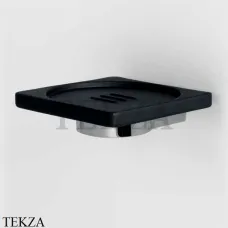 Colombo MiniQ Мыльница настенная с держателем B5001.CR-RNE, хром глянец