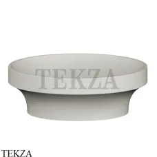 Gessi Origini Раковина накладная из Cristalplant® без перелива 66601-506, Matt Greige