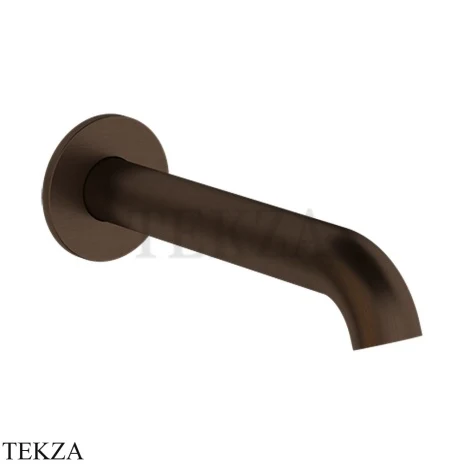 Gessi Origini WARM Излив для ванны настенный монтаж 66103-845, Dark Bronze