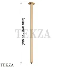 Gessi Rettangolo-Inverso Излив потолочный под размер 20199-735, Warm Bronze