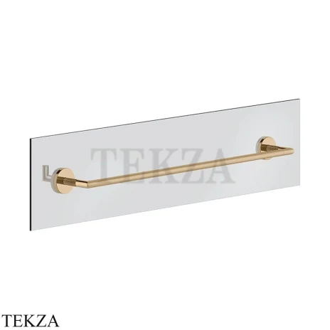 Gessi INGRANAGGIO Полотенцедержатель для крепления на стекло, 60 см 63928-735, Warm Bronze PVD