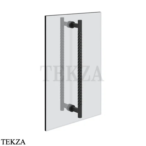 Gessi Pelle Tresse Полотенцедержатель для крепления на стекло, 60 см 78733-438, Nero/ Matte Black