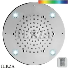 Bossini DREAM OKI-FLAT RGB Потолочный душ, с 1 функцией, с подсветкой I01724.030, хром глянец