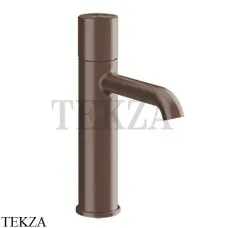 Gessi Habito UNITO Смеситель для раковины средний, без донного клапана 70006-845, Dark Bronze