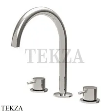 FIMA Carlo Frattini Spillo UP Смеситель для раковины, с донным клапаном F3161SN, Brushed nickel